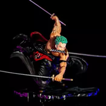 Фигурка героя аниме Gk Roronoa Zoro, популярная цельная аниме-статуя с тремя лезвиями Sa-max манга, Коллекционная модель, подарок для детей