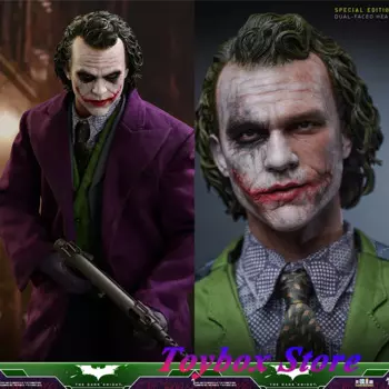 Фигурка героя фильма HT HotToys 1/4 QS010 «Джокер хит», Ledger злодей, Бэтмен, Темный рыцарь, оригинальная нежная фигурка
