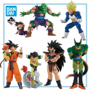 Фигурка героя из аниме «Драконий жемчуг», Ichiban Kuji Raditz Goku Gohan, аниме «пикше Вегета», Коллекционная модель, игрушка в подарок, оригинал