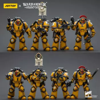Фигурка Joy Yoy Warhammer The Horus Heresy, имперские кулаки, легион MkIII, тактическая подвижная фигурка отряда, модель игрушки