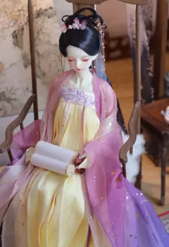 Фигурка куклы Blyth OB27 1/6 масштаб 1/4, шарнирное платье ханьфу, старинный костюм для шарнирных кукол/SD YOSD MSD SD13, одежда для большой девушки