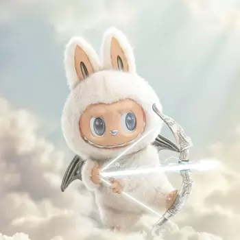 Фигурка Labubu The Monsters-A Ngel In Clouds Series Zimomo 2-го поколения виниловая кукла Коллекционная декоративная кукла подарок на день рождения