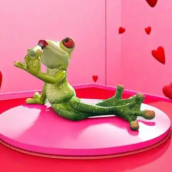Фигурка лягушки JIATA
