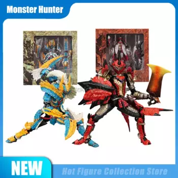 Фигурка Monster Hunter, мужской Fire Dragon Rathalos Zinogre, модель игрушки, статуя из фильма, модель в сборе, детская коллекция игрушек, подарок