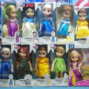 Фигурка Принцессы Disney Ариэль Тиана, Белоснежка, Золушка, Аврора, Белль, жасмин, Покахонтас, мульнань, Рапунцель, мерда