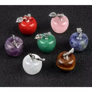 Фигурка яблока фэн-шуй из камня SHMAIZYH