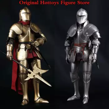 Фигурка рыцаря PIONxIETOYS QS001/2 1/6, ограниченная серия, солдатское оружие, неточенный полный набор, 12 дюймов, кукла, подарки