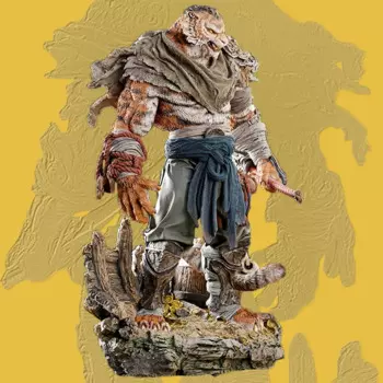 Фигурка тигра воина из смолы, миниатюрная 1:16, набор моделей из смолы, комплект неокрашенных пластиковых моделей A1579