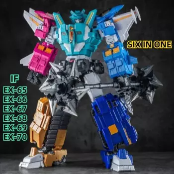 Фигурка Transformation Iron Factory Liokaiser IF EX-65/66/67/68 EX-69 HAMMER OF MORAX EX-70 Drillhorn DRILL OF AMDUSCIAS
