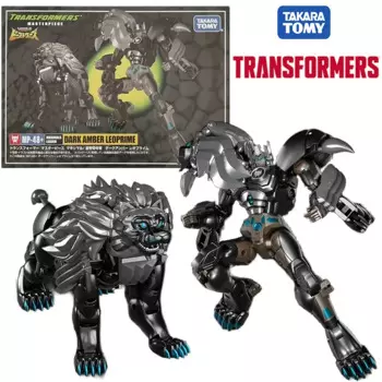 Фигурка-трансформер Takara Tomy приблизительная искусственная + Темный янтарь Leoprime 15 см аниме Оригинальная фигурка модель игрушка подарок коллекция