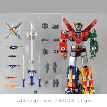 Фигурка Voltron MC из металлического сплава, медведь, зверь, Король Лев, пять мужских Львов