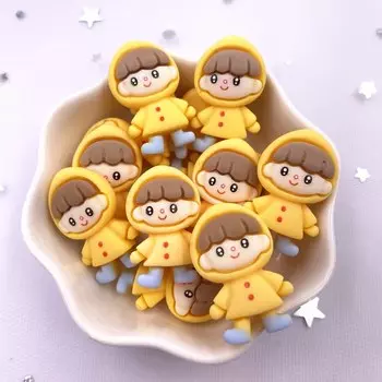 Фигурки девушек из канифоли Diy Super Paradise, 10 шт.