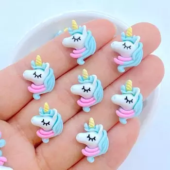 Фигурки единороги из смолы TSXJY 20 шт