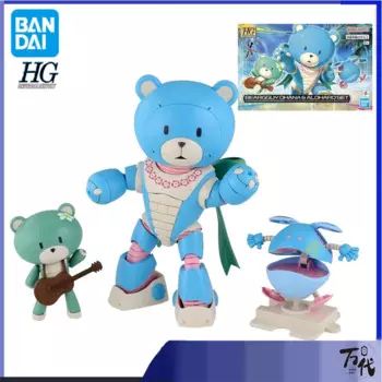 Фигурки героев аниме Bandai, фигурки героев аниме, Охана и алонгаро, коллекционная игрушка