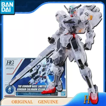 Фигурки героев аниме Bandai, Оригинальные Аниме Фигурки HG THE GUNDAM BASE LIMITED [чистого цвета], подарок, сборка, модель, украшения