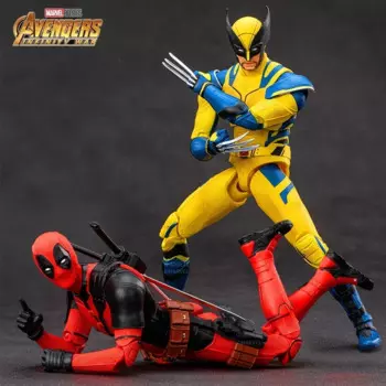 Фигурки героев фигурок Marvel Legends Deadpool Wolverine, фигурки героев аниме, Подарочные игрушки для детей