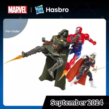 Фигурки героев Hasbro из серии «Легенды Marvel», 85-й юбилейный комикс, 6-дюймовые фигурки, Taskmaster, Iron Patriot и Doctor Doom