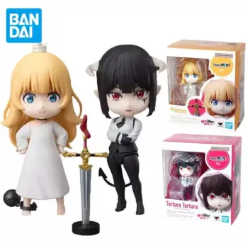 Фигурки героев мультфильма Bandai, Оригинальные фигурки героев мультфильма «мини-Тис-время для пытки», Аниме фигурки героев мультфильма «пытки», игрушки для мальчиков и девочек, подарки