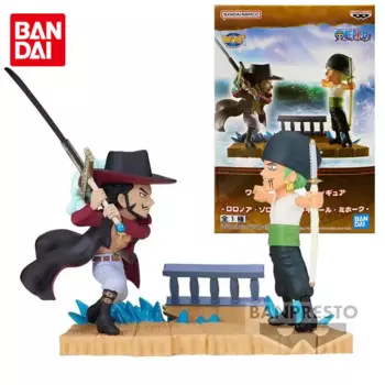 Фигурки героев мультфильма Bandai, Оригинальные фигурки героев мультфильма WCF, дракул, михок, ророноа, Зоро, аниме, игрушки для мальчиков и девочек, подарки на день рождения