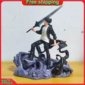 Фигурки героев мультфильма Cheng Xiaoyu Sung Jin Woo, 20 см