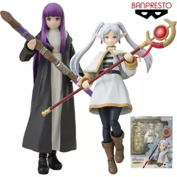 Фигурки героев мультфильма SHF Frieren:Beyond Journey's End, фигурки героев мультфильма «фриэрен папоротник», игрушки для детей, подарки, модель