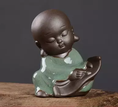 Фигурки из фиолетовой глины для чаепития JINGDE TEA SET