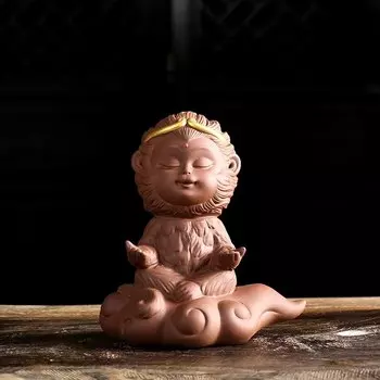 Фигурки из фиолетовой глины JINGDE TEA SET Обезьяна король