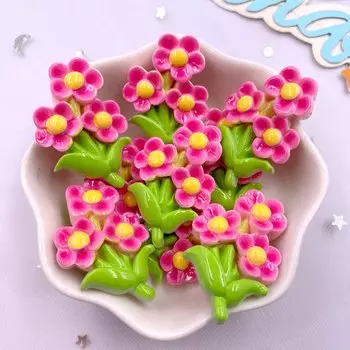 Фигурки из камня подсолнухи и тюльпаны Diy Super Paradise