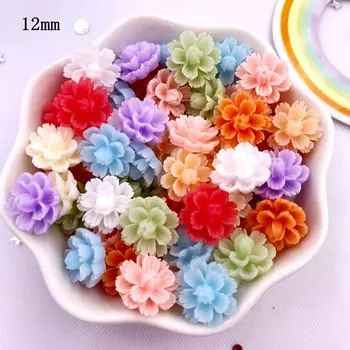 Фигурки из смолы 3D цветы Diy Super Paradise 50 шт