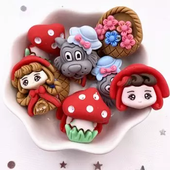 Фигурки из смолы Diy Super Paradise 10 шт.