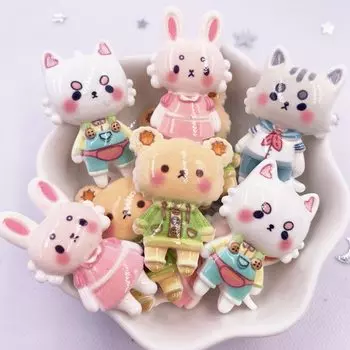 Фигурки из смолы Diy Super Paradise 8 шт.