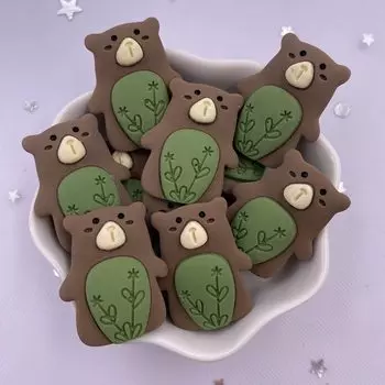 Фигурки кролик лиса сова набор из 10 штук