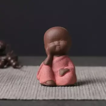 Фигурки "Маленькие монахи" LINSBAYWU из фиолетового песка