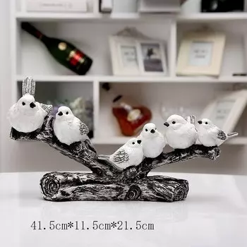 Фигурки птиц из канифоли Kurisuta