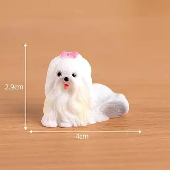 Фигурки собак из смолы GJCUTE