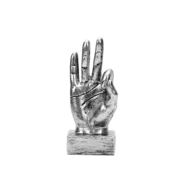 Фигурки жестов Vilead, смола, золотые, серебряные