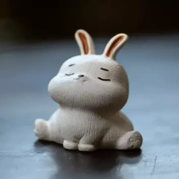 Фигурки животных для чаепития из фиолетовой глины JINGDE TEA SET