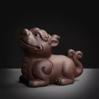 Фигурки животных для чаепития NLSLASI керамические фиолетовые