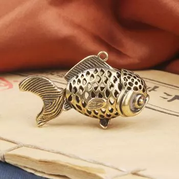 Фигурки золотых рыбок из меди XMSJ