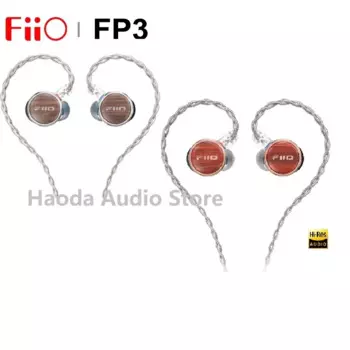 FiiO FP3 HiFi 14,5 мм плоский драйвер диафрагмы в наушниках деревянная лицевая панель кабель 0,78 мм для аудиофильского музыканта
