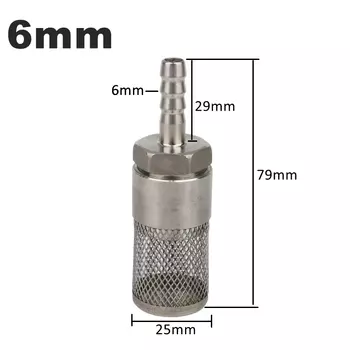 Фильтр для шланга UP-CLOUD 6-20 мм нержавеющая сталь