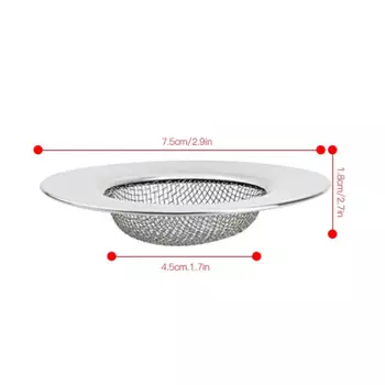 Фильтр для ванны из нержавеющей стали