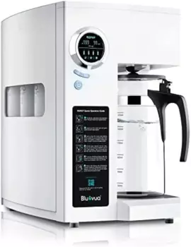 Фильтр для воды Bluevua RO100ROPOT для системы обратного осмоса, 4-ступенчатая очистка, фильтрация обратного осмоса, 2:1 чистый для Drai
