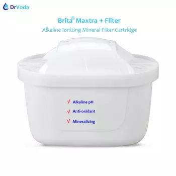 Фильтр для воды BRITA Maxtra Plus, минеральный щелочной ионизатор, сменный картридж, система фильтрации, щелочный фильтр pH