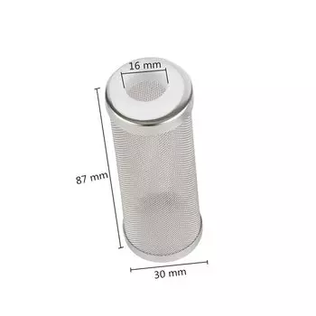 Фильтр для воды из нержавеющей стали Adhere To Fly 12 мм, 16 мм