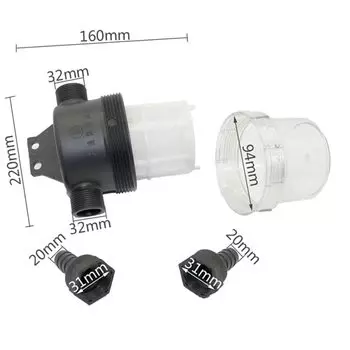 Фильтр для воды Talk-Satisfied 50 меш пластик 20мм 25мм