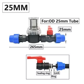 Фильтр для воды WHWH 25 мм 32 мм