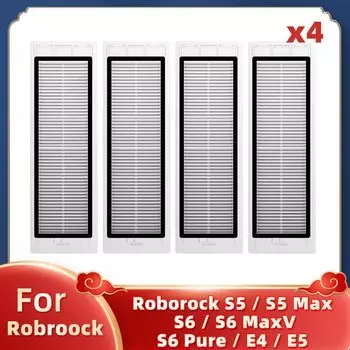 Фильтр и щетка для робота-пылесоса Xiaomi Roborock S5 Max S6 MaxV S6