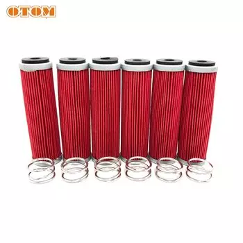 Фильтры для моторного масла OTOM для мотоцикла, 2/4 шт., импортная пленка для фильтрации ZONGSHEN NC250 NC450, запчасти для внедорожников, мотокроссов и мотоциклов