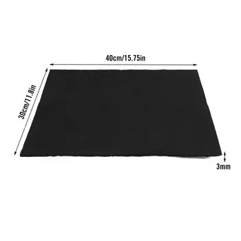 Фильтры для воздухоочистителя HAOYUNMA, черные, полиуретан, 3 мм